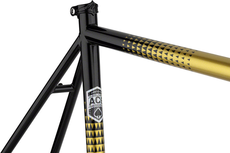 All-City Zig Zag Frameset - 700c Steel Golden Leopard 49cm