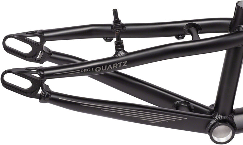 Radio BMX Raceline Quartz BMX Race Frame - Pro L 20.9 TT Matte Black