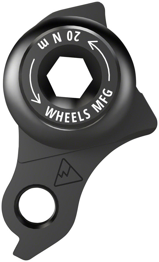 Wheels Manufacturing Universal Derailleur Hanger - 487 For Trek ABP MTB Frames designed to accept SRAM UDH BLK