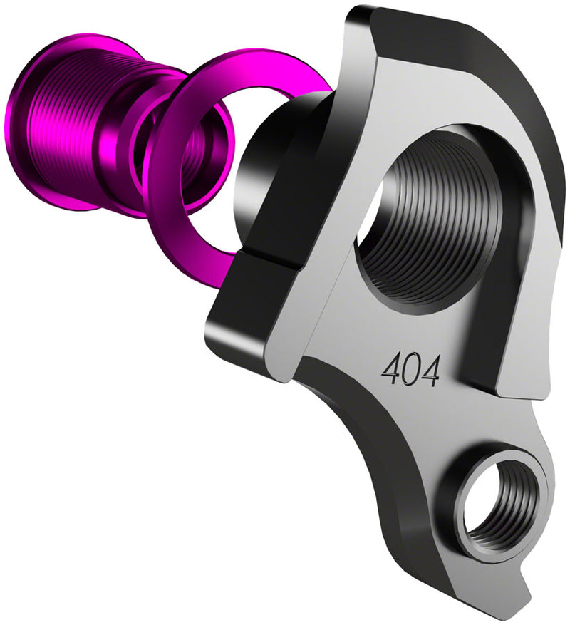 Wheels Manufacturing Universal Derailleur Hanger - 404-7 For Frames designed to accept SRAM UDH BLK/Purple