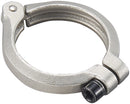 Ritchey Break-Away Downtube Hinge Clamp: 41.5mm Silver