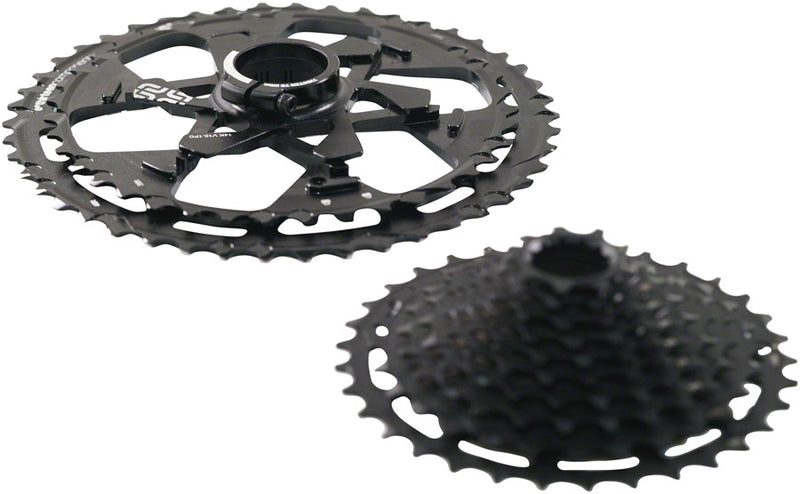 e*thirteen TRS Plus Cassette - 12 Speed 9-46t Black For XD Driver Body