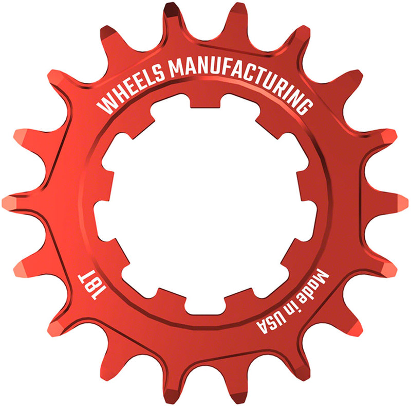 Wheels Manufacturing SOLO-XD Cog - 18t Red