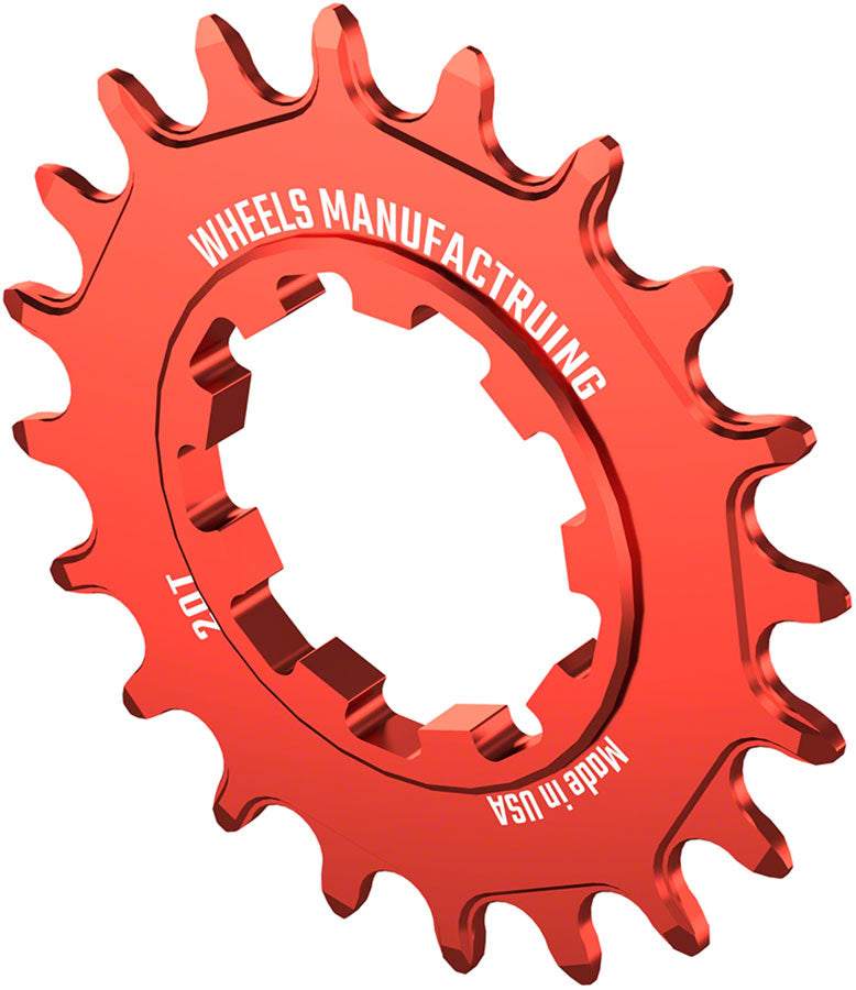 Wheels Manufacturing SOLO-XD Cog - 20t Red