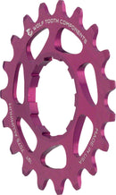 Wolf Tooth Single Speed Aluminum Cog 19T Compatible 3/32" Chains Purple