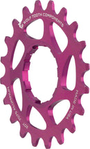 Wolf Tooth Single Speed Aluminum Cog 20T Compatible 3/32" Chains Purple