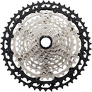 Shimano XT CS-M8100 Cassette - 12-Speed 10-45t Silver/Black Micro Spline