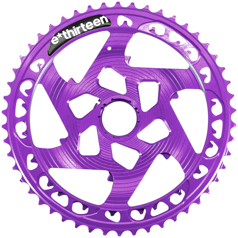 E*thirteen Helix Race 12sp Cassette 9-50t - Eggplant