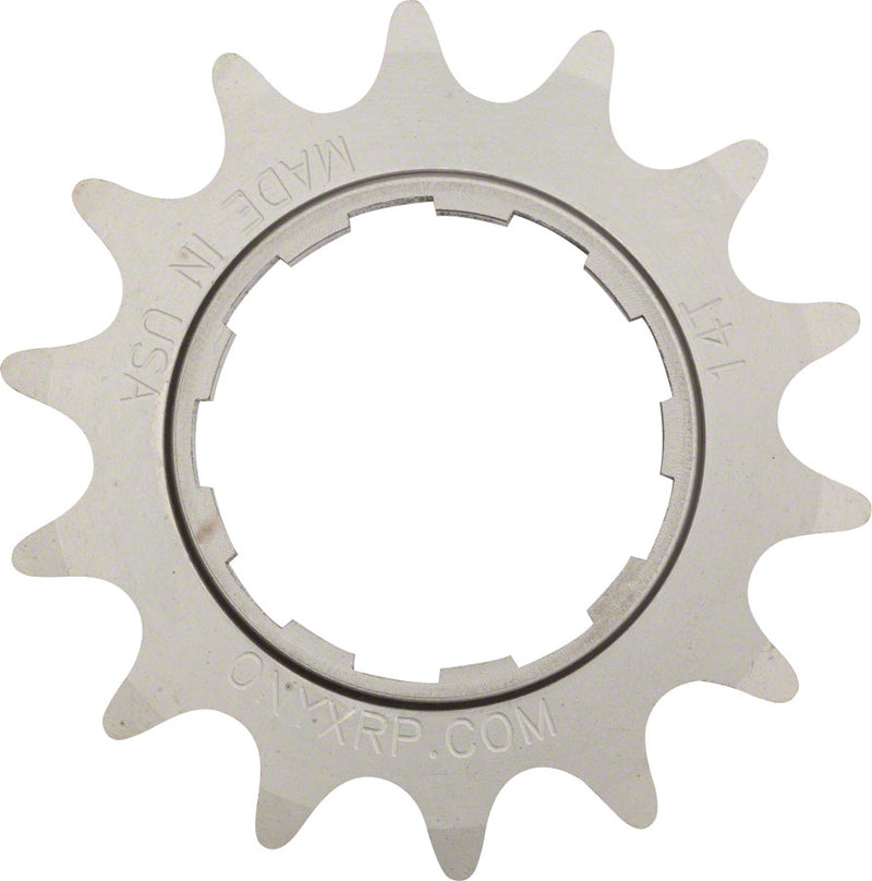 Onyx Stainless Cog: Shimano Compatible 3/32" 15t