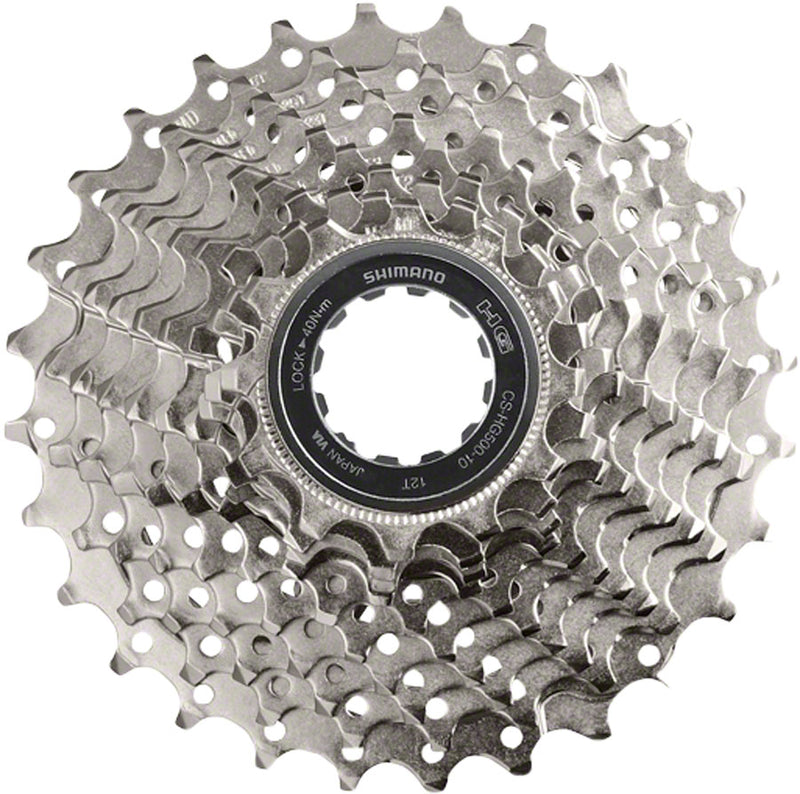 Shimano CS-HG500 Cassette - 10-Speed 11-25t Silver