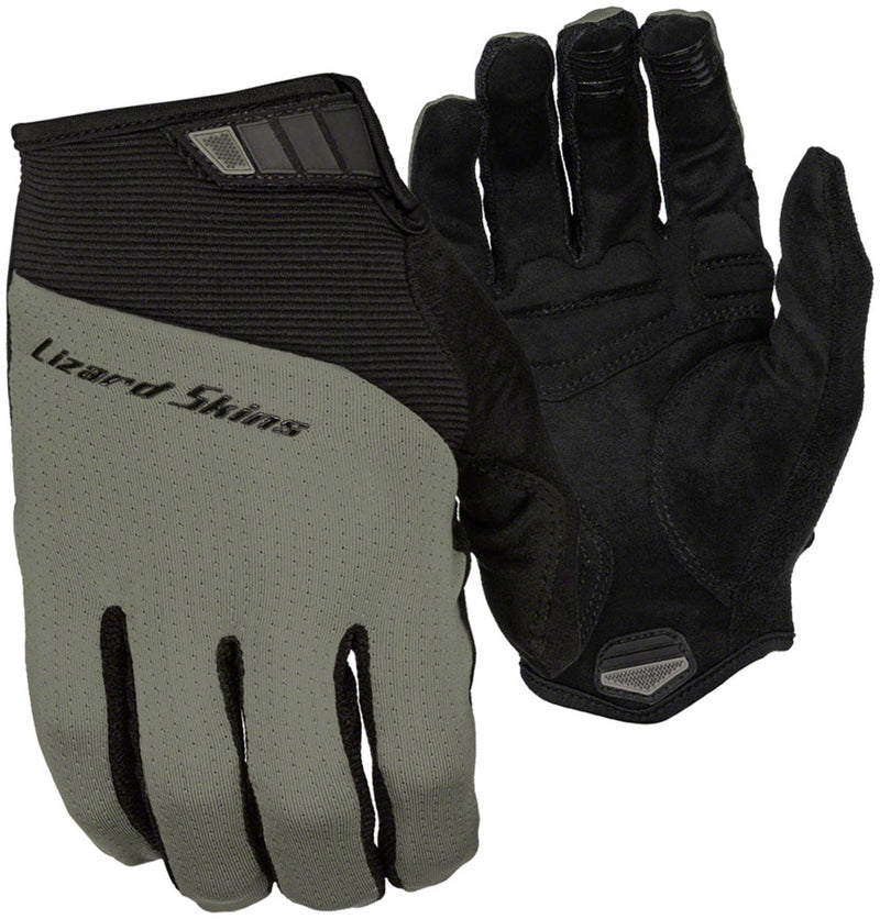 Lizard Skins Monitor Traverse Gloves - Titanium Gray Full Finger 2X-Large