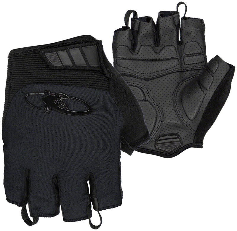 Lizard Skins Aramus Cadence Gloves - Jet Black Short Finger X-Large