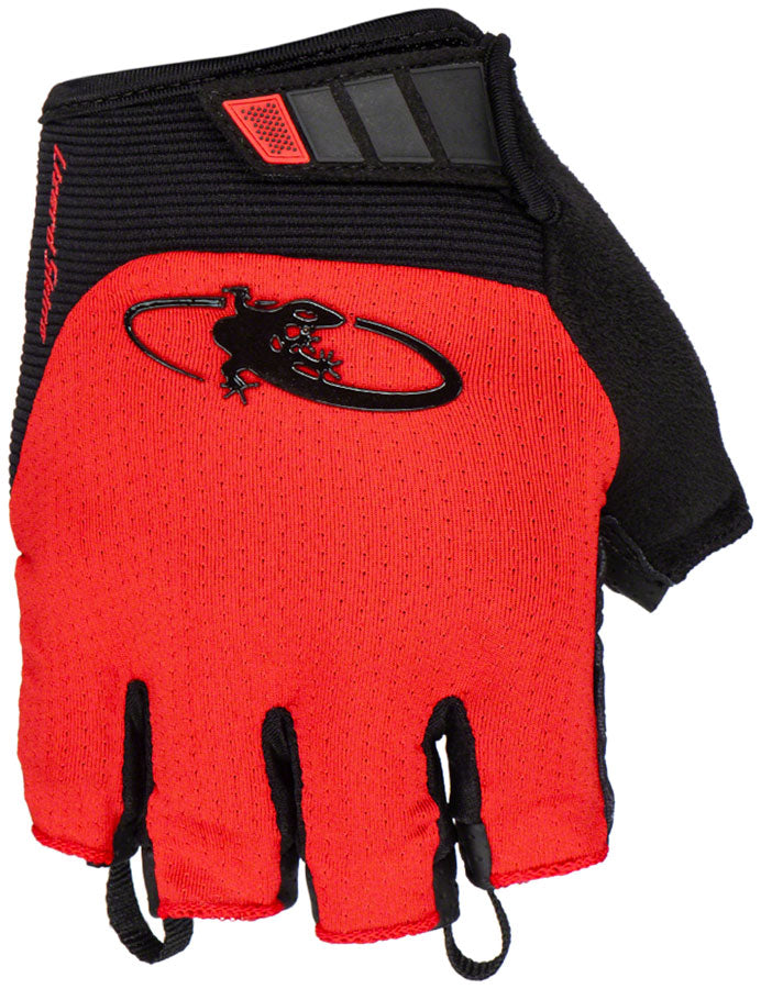 Lizard Skins Aramus Cadence Gloves - Crimson Red Short Finger X-Large