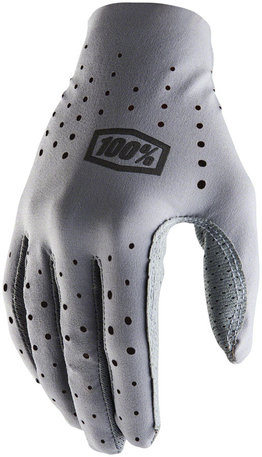 100% Sling Gloves - Gray Full Finger Women's Large