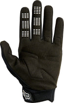 Fox Racing Dirtpaw Gloves - Black/White Full Finger Mens 3X-Large