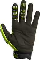 Fox Racing Dirtpaw Gloves - Fluorescent Yellow Full Finger Mens 2X-Large
