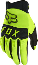 Fox Racing Dirtpaw Gloves - Fluorescent Yellow Full Finger Men's 2X-Large