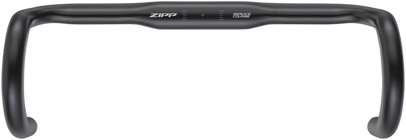 Zipp Service Course 70 Ergo Drop Handlebar - Aluminum 31.8mm 42cm Bead Blast BLK B2