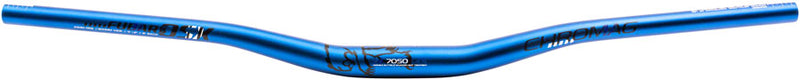 Chromag Fubars OSX Handlebar - Aluminum 25mm Rise 31.8mm 800mm Blue