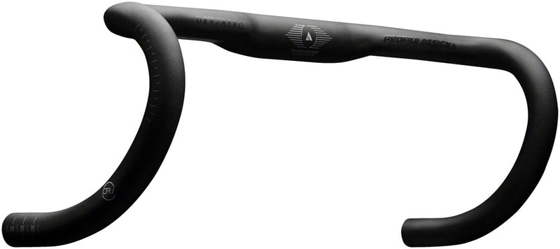 Profile Design DRV/AEROa Road Drop Handlebar - 42cm 135mm Drop 148mm Reach 31.8mm BLK