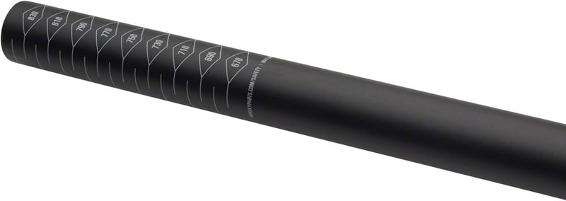 WHISKY No.9 Carbon Handlebar - Flat 31.8 720mm Matte Black