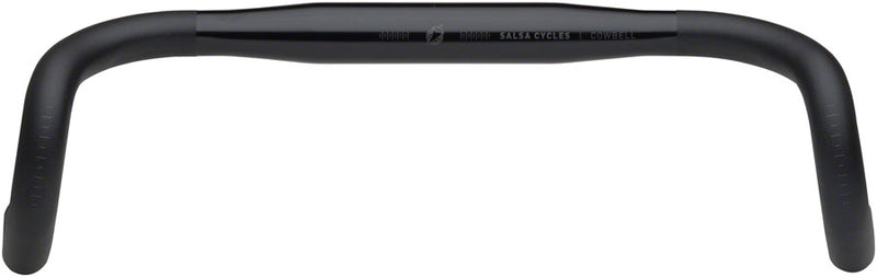 Salsa Cowbell Deluxe Drop Handlebar - Aluminum 31.8mm 38cm Black