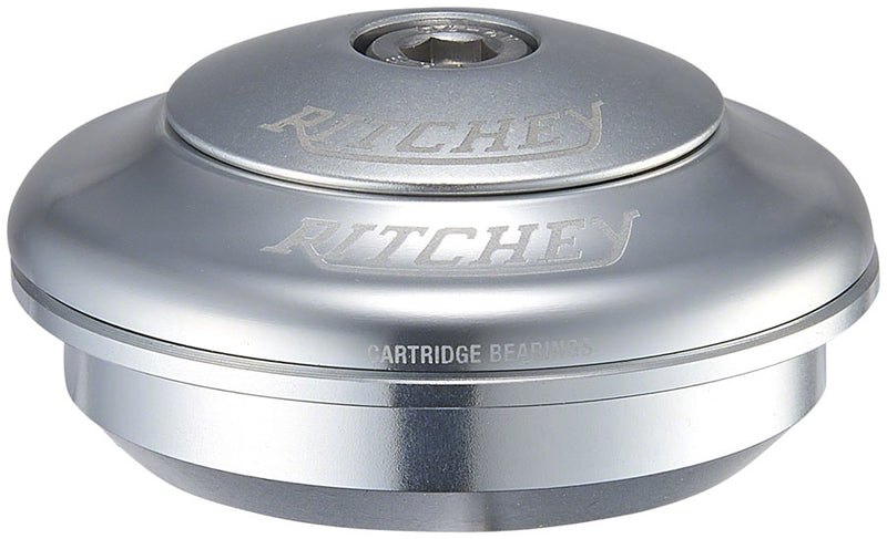 Ritchey Classic Headset - Upper Semi-Integrated ZS44/28.6 7.3mm Top Cap Silver
