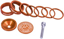 Wheels Manufacturing Pro StackRight Headset Spacer Kit - Orange