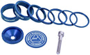 Wheels Manufacturing Pro StackRight Headset Spacer Kit - Blue