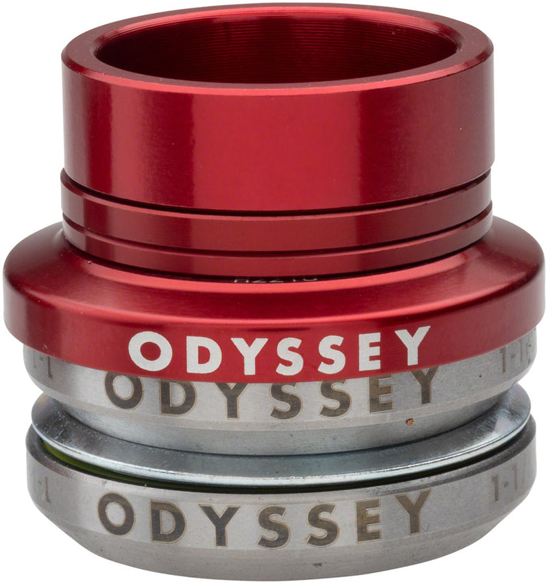 Odyssey Pro Headset - Integrated 1-1/8" 45 x 45 5mm Stack Red