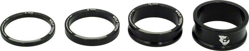 Wolf Tooth Headset Spacer Kit 3 510 15mm Black