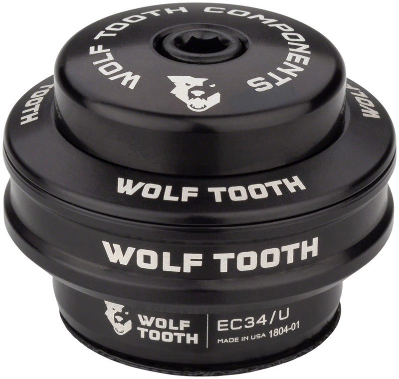 Wolf Tooth Premium Headset - EC34/28.6 Upper 16mm Stack Black