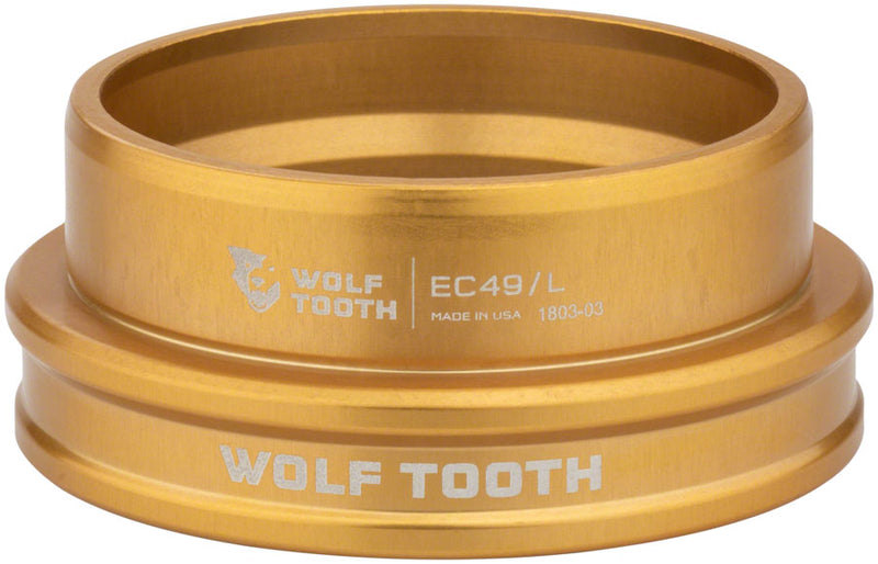 Wolf Tooth Premium Headset - EC49/40 Lower Gold