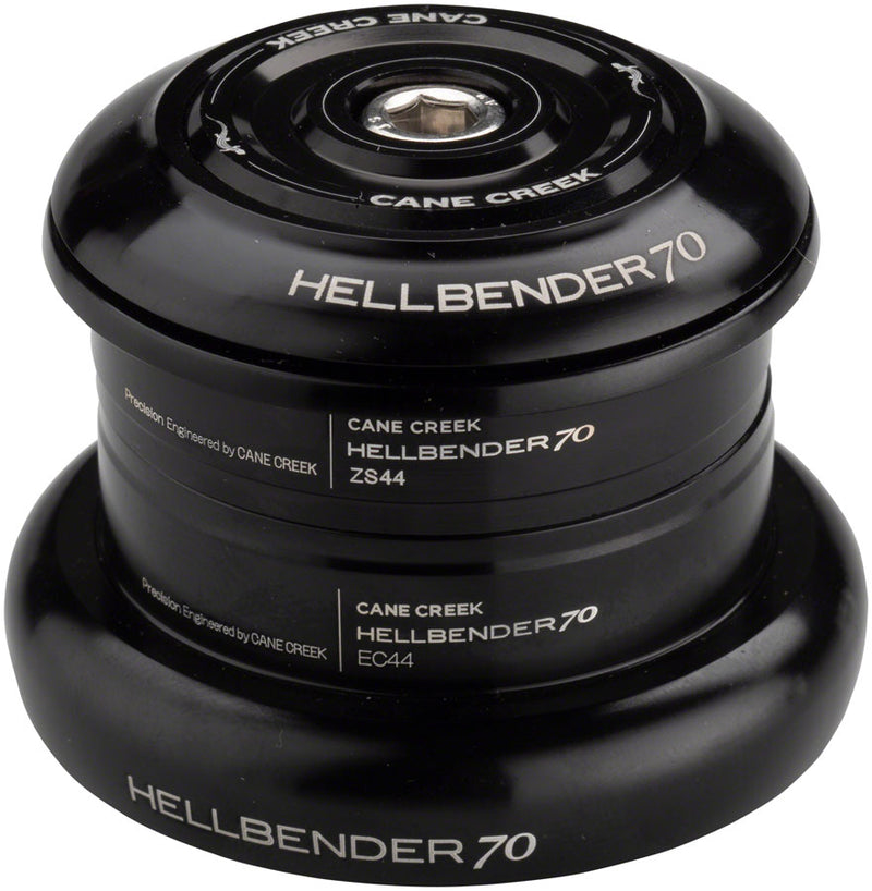 Cane Creek Hellbender 70 Headset ZS44/28.6 EC44/40 Black