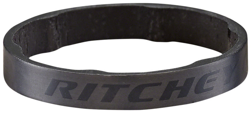 Ritchey WCS Carbon Headset Spacers 1-1/8 5mm Black 5-pack