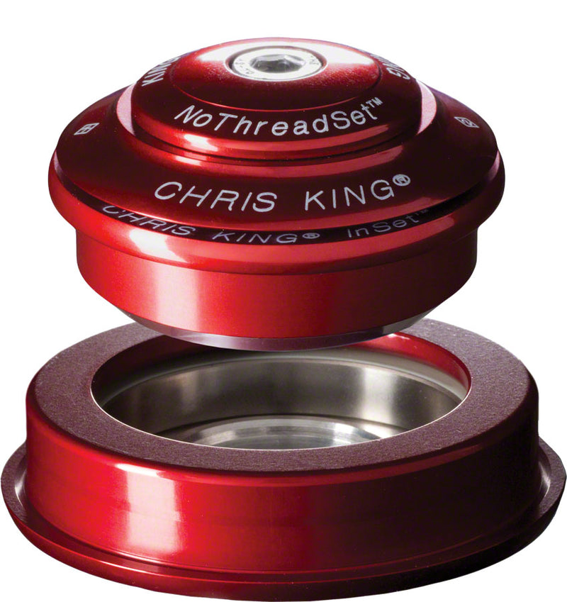 Chris King InSet i2 Headset - 1-1/8 - 1.5" 44/56mm Red