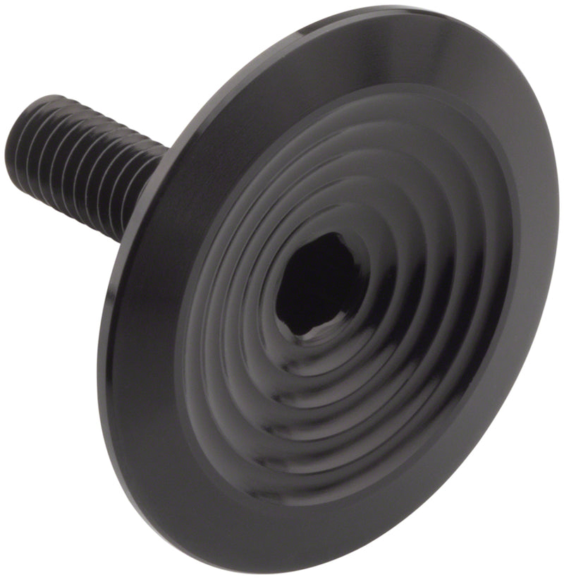 Absolute Black Integrated Top Cap Black