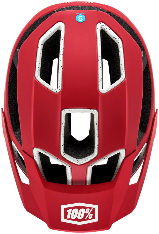 100% Altec Helmet with Fidlock - Deep Red X-Small/Small
