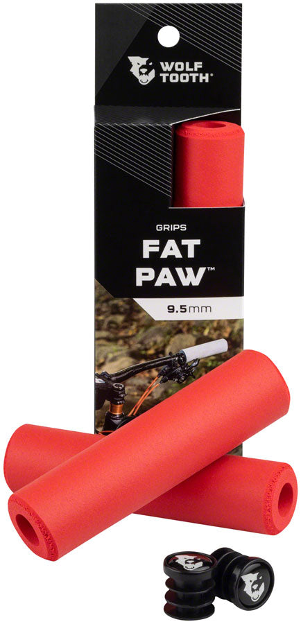 Wolf Tooth Fat Paw Grips - Red