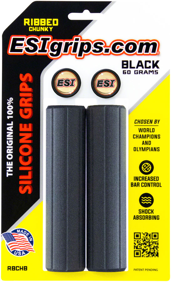 ESI Ribbed Chunky Grips - Orange