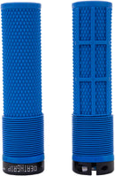 DMR DeathGrip Flangeless Grips - Thin Lock-On Royal Blue