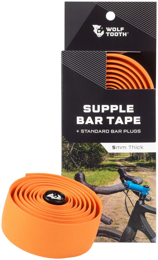 Wolf Tooth Supple Bar Tape - Orange