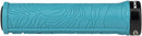 RaceFace Half Nelson Grips - Turquoise Lock-On