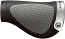 Ergon GP1 Grips - Black/Gray Lock-On Rohloff/Nexus Small Pair