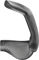 Ergon GP5 Grips - Black/Gray Lock-On Gripshift Small