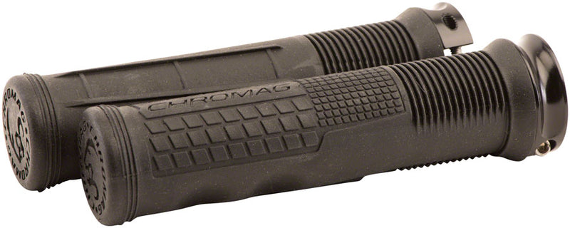 Chromag Format Grips - Black Lock-On
