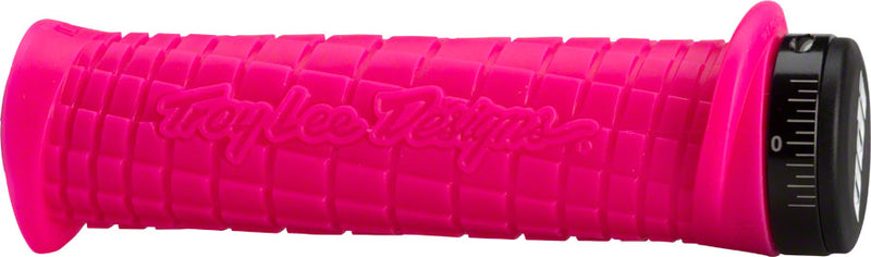 ODI Troy Lee Grips - Yellow/Gray Lock-On