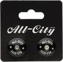 All-City Locking Handlebar End Plugs Black