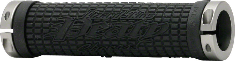 Lizard Skins Peaty Grips - Black Lock-On