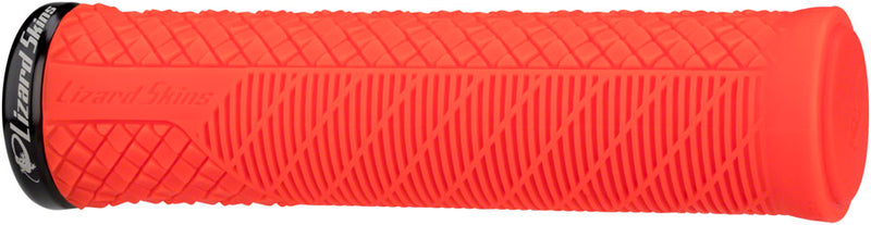 Lizard Skins Charger Evo Grips - Fire Red Lock-On